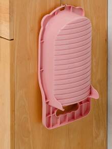 迷你加厚家用洗衣搓衣板學生宿舍洗衣襪防滑設計 - 粉色 - 查看 5