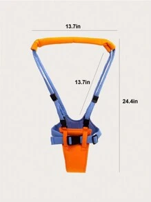 1pc Adjustable Baby Walking Harness - Multicolor - View 6