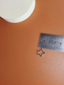 1入組星形耳夾/鼻夾 - 銀色 - 查看 2