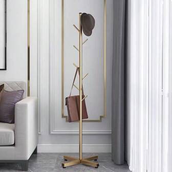 Clothing/Coat Hanger, Stainless Steel Standing Coat Rack, High-Grade Bag Hanger