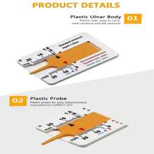 1~5pcs Tyre Tread Depth Gauge, 0-20 Mm Tire Ruler, Portable Tyre Tread Checker, Vernier Depth Caliper, Plastic Measurement Tool For Car Motorcycle Truck Caravan Trailer Wheel - White - View 6