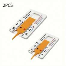 1~5pcs Tyre Tread Depth Gauge, 0-20 Mm Tire Ruler, Portable Tyre Tread Checker, Vernier Depth Caliper, Plastic Measurement Tool For Car Motorcycle Truck Caravan Trailer Wheel - White - View 7