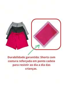 Teen Girls Shorts - 彩色 - 查看 5