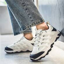 New Style Men's Low-Cut Sneakers, Casual Shoes - White - View 8