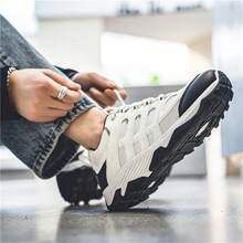 New Style Men's Low-Cut Sneakers, Casual Shoes - White - View 7