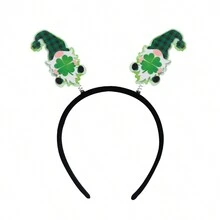 1pc Festival Decoration Headband - St. Patrick's Day Headband With Clover Design - Multicolor - View 4