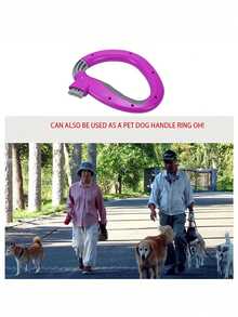 1 件附把手購物袋提袋,便利助手 - 紫色 - 查看 2