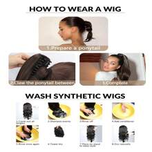 Hair Claw Clip Ponytail Light Brown Extension Curly 18Inch Wavy  Synthetic Clip In Ponytail Hair Extension For Women Pony Tail Hair Hairpiece - Light Brown - View 8