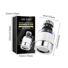 1pc Faucet Water Filter 360° Rotatable Filter Shower Kitchen Household Water Purifier - Faucet Filter - View 6