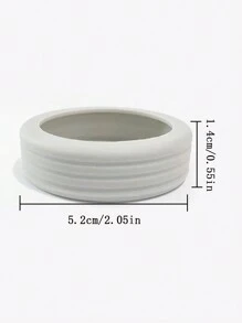 1 套 4 件行李箱轮子保护套，通用耐磨防震硅胶套，降噪露营用品行李箱套行李箱保护套，适合度假旅行必需品旅行配件 - 彩色 - 查看 10