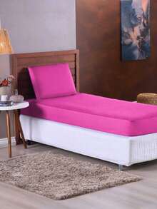 Sheet Sets With Pillowcases - Màu Hồng Tươi - Xem 2