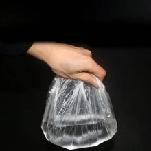 100入組加厚防水一次性淋浴帽,適用於酒店、洗浴、護理和水療 - 白色 - 查看 5