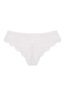 6入組女士蕾絲中腰內褲,舒適性感彈性帶花邊三角褲 - 彩色 - 查看 3