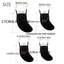 IRIN Deerskin Velvet Violin Cheek Pad 3/4-4/4 1/4-1/2 1/8-1/16 - Black - View 2