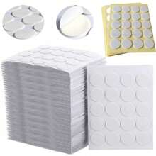 5pcs Candle Wicks Stickers,Heat Resistant Foam Double-Sided Adhesive, For Fixing Candle Base And Stand, Candle Making Accessories-Random Color, 5 Sheests (100pcs) - Multicolor - View 1