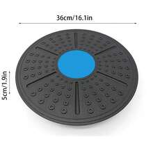 1pc平衡板、平衡踏板、復健訓練、健身器材、瑜珈蹺蹺板。 - 彩色 - 查看 8