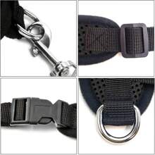 Cat Harness Leash Set Walking Leash Adjustable Cat Vest Harness Reflective Small Dog Harness - Pink - View 3