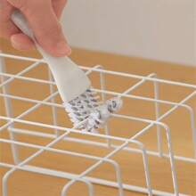 1pc Stove Cleaning Brush, Kitchen Seam Cleaning Brush, Sink & Grill Corner Cleaning Brush - White - View 4