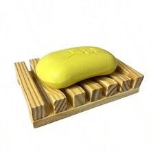 1入組木質肥皂盤架,有趣的新年禮物 - 彩色 - 查看 5