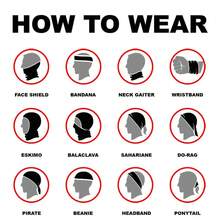 Sun Protective Anti UV 1 Pc Anti Dust UV Buff Bandana Head Scarf Motorcycle  Sport Topeng Headband Outdoor - Multicolor - View 3