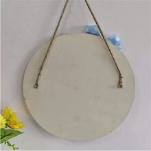 情人節可愛花環標誌店面懸掛裝飾,紅色雨傘和粉紅色自行車設計,創意門掛裝飾品情人節禮物 - 粉色 - 查看 5