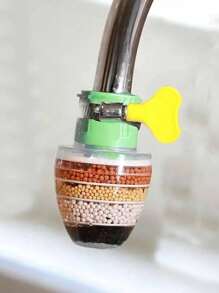 1 szt. Gruby 6-warstwowy filtr przeciwbryzgowy, głowica prysznicowa, regulowany kierunek - Wielokolorowe - Zobacz 8