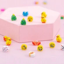 50 cái Ngẫu nhiên Hoạt hình Cao su Cục tẩy Bộ Đối với Trường mẫu giáo Trẻ em , Creative Qủa tặng - Nhiều màu - Xem 4