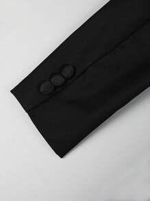 Chaqueta de traje de manga larga con cuello chal para niño, chaleco con botones y pantalones, conjunto de ropa formal de primavera/otoño