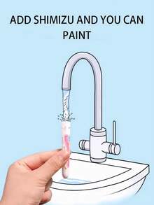 1pc Magic Water Drawing Book Quiet Book For Baby, Painting & Coloring Book, Educational Toy That Develops Color Awareness And Fine Motor Skills For Preschool Age. Variants: Space, Ocean Animals, Vehicles And Busy Birthday Party - Baby Blue - View 3