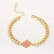 1條雙面鮑魚手鐲,時尚女性多用途手帶 - 粉紅色 - 查看 21