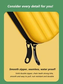 Storage Bag Compatible With Switch Game, Compatible With Game Case, Anti-Shock And Pressure-Resistant, Large Capacity, Thin And Light, Fully-Wrapped, Comfortable Handfeel, 1:1 Precision Mold Control, Anti-Shock And Pressure-Resistant, Non-Pressing Joystick, Abs+Pc Hard Shell, Not Deformed Under Heavy Pressure - Red - View 8