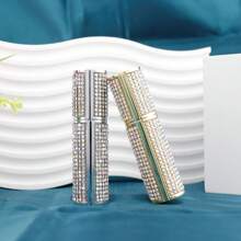 1pc Refillable Perfume Bottle Atomizer For Travel 5ml/0.17oz - Gold - View 4