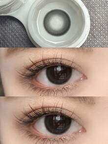 2pcs Mixed-Blood Series Color Contact Lenses In Different Diameter, New Style And Personalized - Breeze Gray - View 2