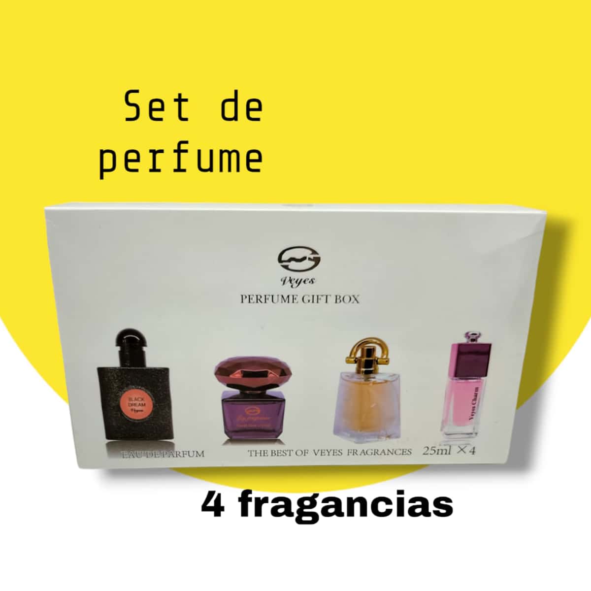 KIT DE PERFUME BLACK DREAM - Dulce - Ver 1