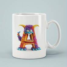 1 件，11 盎司，创意礼品陶瓷杯，卡通字母，咖啡杯，茶杯，个性化杯子，幽默，有趣，可爱杯子，适合朋友，父母，儿子，女儿，节日礼物，咖啡馆_商店 - A - 查看 3