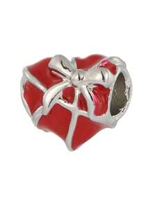 1條時尚有珠子的紅心項鏈、吊飾、手鐲配件,適用於浪漫約會 - 彩色 - 查看 6