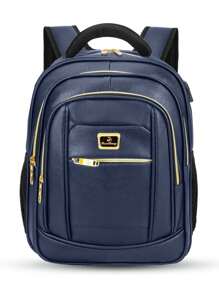 Men Fashion Backpacks - Màu xanh lam - Xem 1
