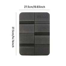 1pc Xpe Material Lightweight Multi-Functional Outdoor Camping Seat Pad, Moisture-Proof Mat Picnic - Black - View 2
