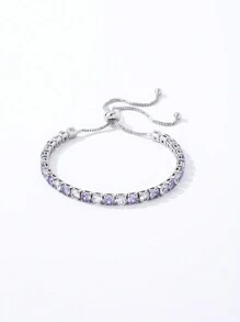 1 件基本簡約風格多色可調式抽繩手鍊 - 彩色 - 查看 23