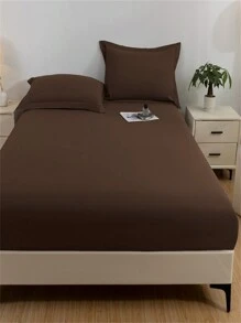 Coprimaterasso impermeabile, anti-acaro, antiscivolo, set di lenzuola