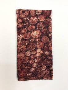 1條女士柔軟舒適的印花織造圍巾,適用於派對、海灘或旅行 - 彩色 - 查看 3