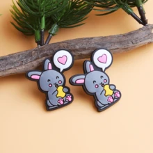 1對女士極簡時尚耳釘；送給情侶、女性、朋友或閨蜜最佳選擇的禮物 - 時尚 - 查看 2