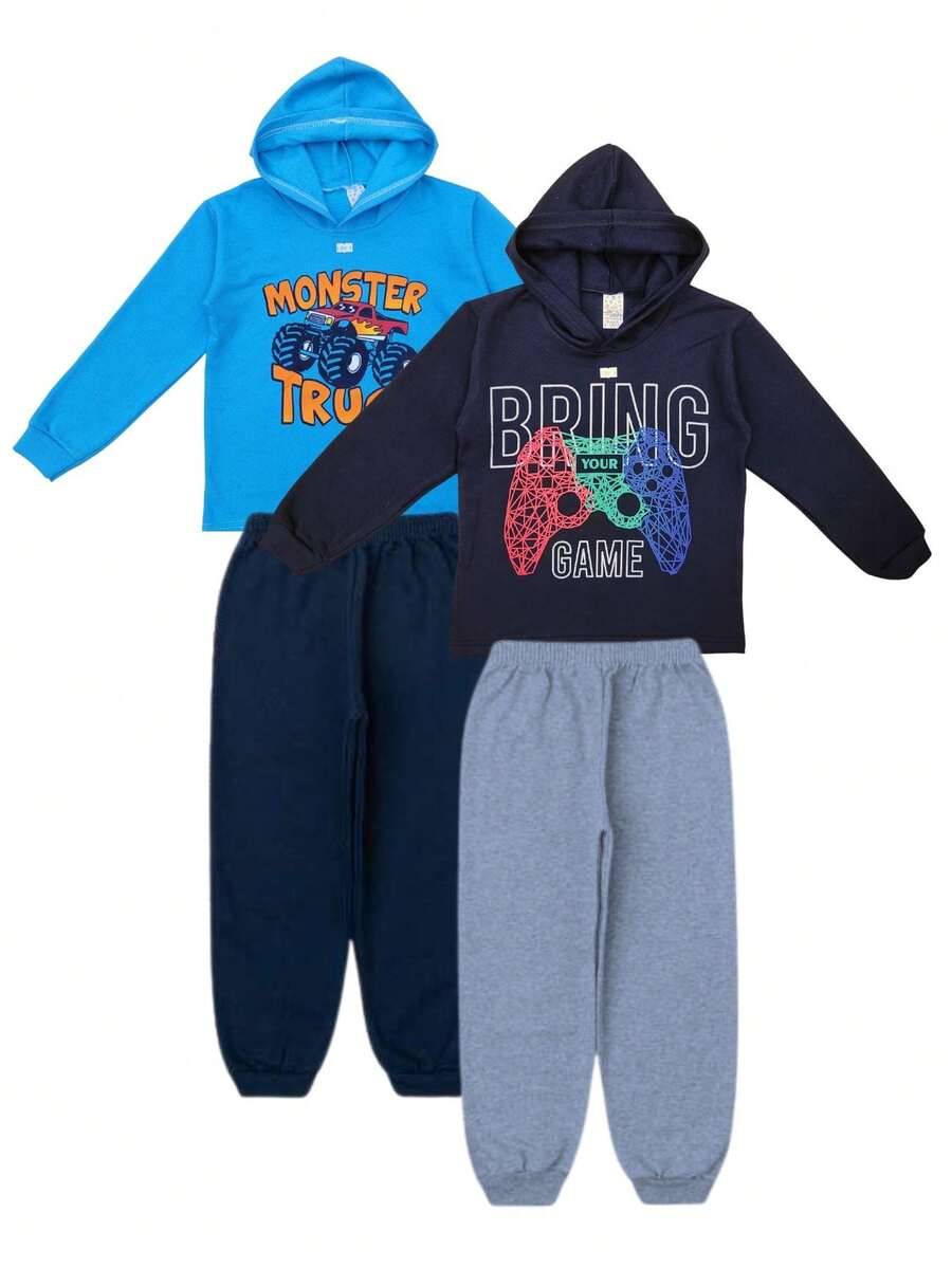 Young Boys Sweatshirts - 彩色 - 查看 1