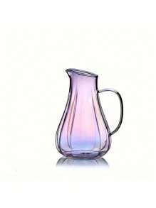 Multicolor Seashell Glass Cold Water Pitcher For Home, High Borosilicate Glass Juice Pitcher With Large Capacity, Suitable For Cold & Water & Boiling Water - Multicolor - View 6