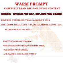 1只情人節毛絨玩具寵物,可清潔牙齒,耐用,吱吱聲,心形設計適用於小型和中型貓狗,是送給朋友的完美禮物 - 紅色 - 查看 9