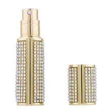 1pc Refillable Perfume Bottle Atomizer For Travel 5ml/0.17oz - Gold - View 2