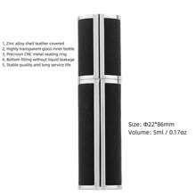 1 Bình Xịt Nước Hoa Có Thể Đổ Lại Cho Du Lịch 5ml/0.17oz - màu đen - Xem 1