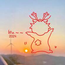 1入組新年2024年窗貼玻璃貼cny龍年裝飾牆貼門貼靜電貼