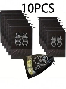 10 件/5 件/1 件鞋收納袋,防曬,防塵鞋套,防塵罩,掛鞋袋 - 彩色 - 查看 1