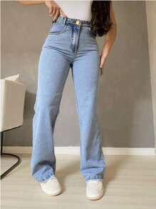 Women Jeans - Rửa trung bình - Xem 1
